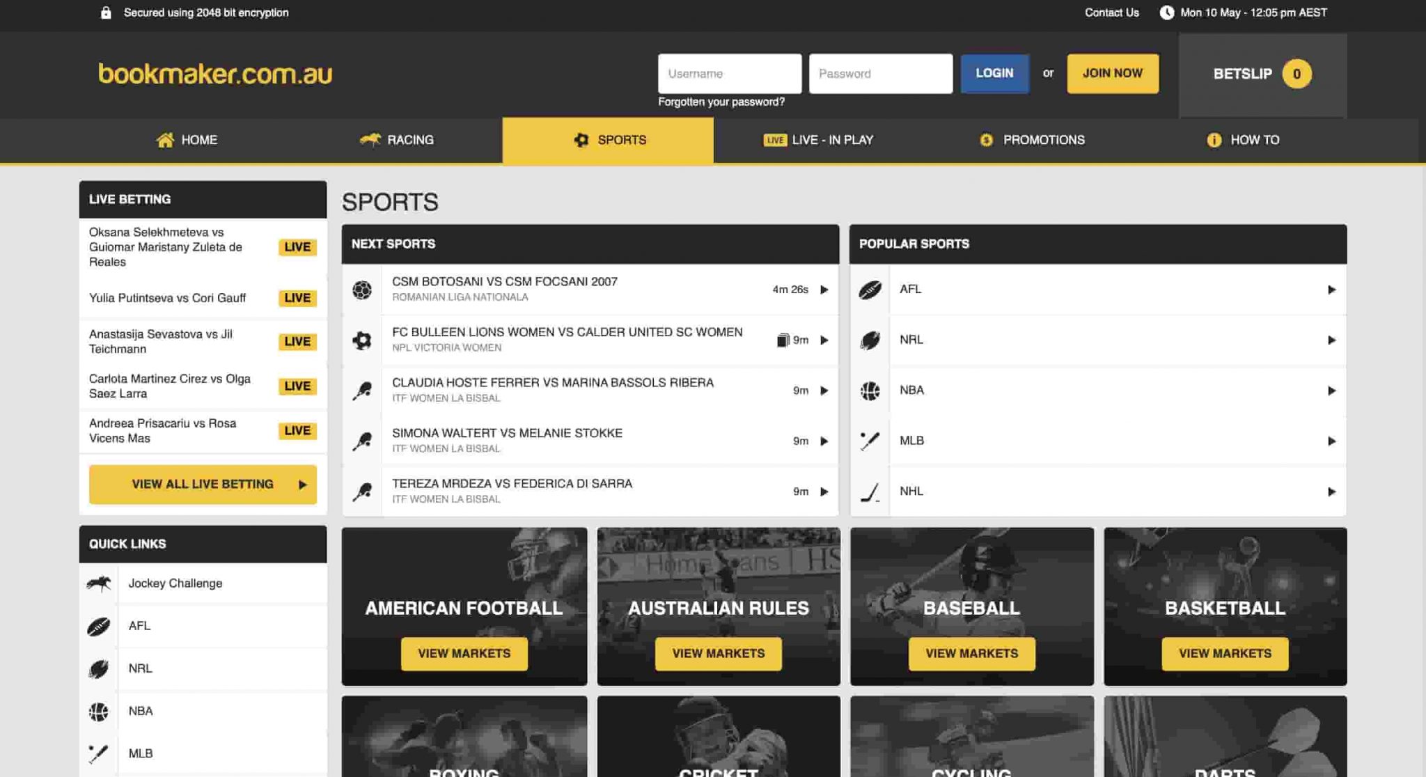 Bookmaker Sportsmin AU