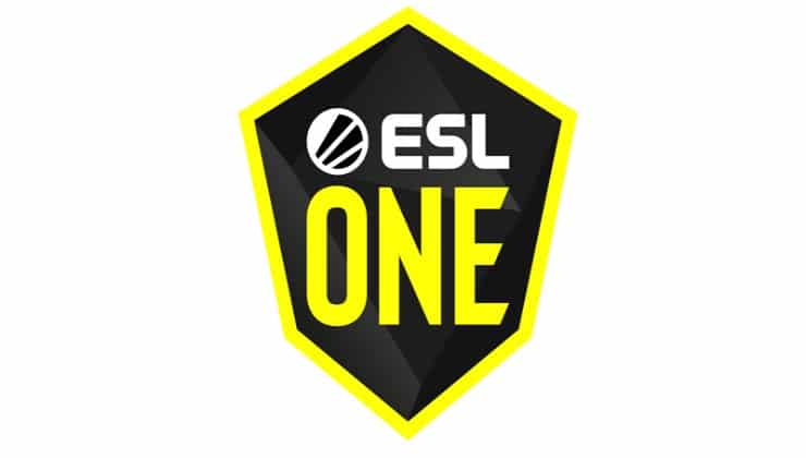 The logo for the ESL One tournament