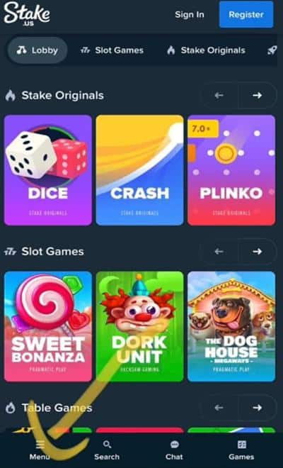 Stake Best iPhone Casino app CA (1)