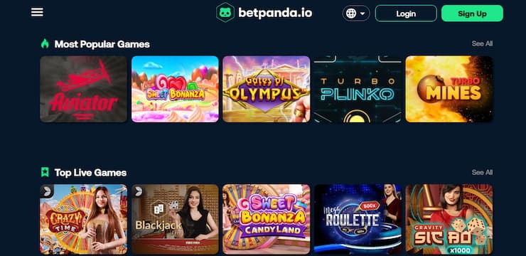 BetPanda Casino Games