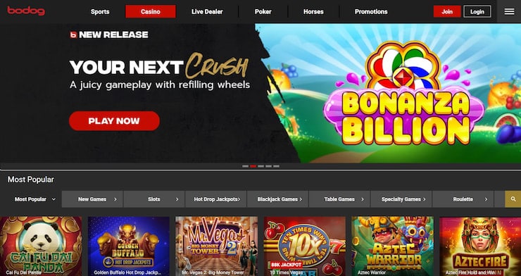 Bodog Manitoba online casino