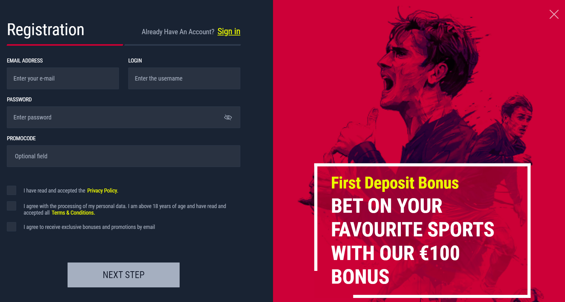 Germany betting sites - resgisration