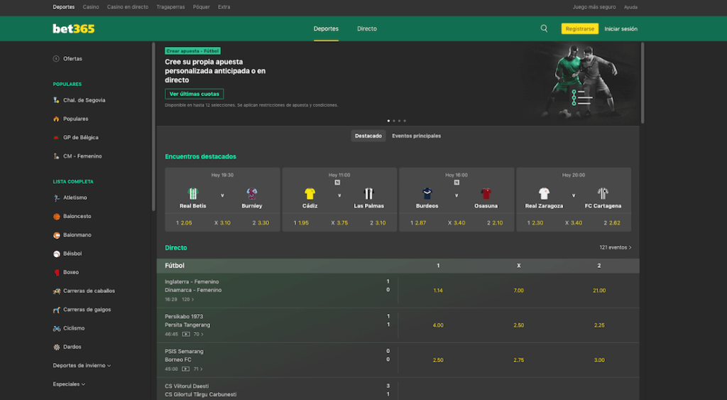 Apuestas seguras para hoy bet365