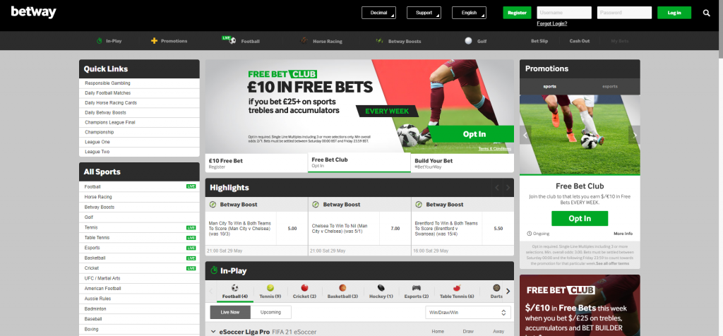 Betway - Indonesia Online Betting