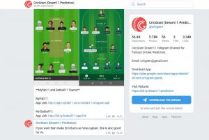 CricGram Cricket Telegram