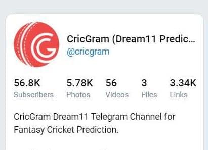 CricGram Cricket Telegram Logo