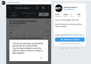Fixedtipsarena Cricket Telegram