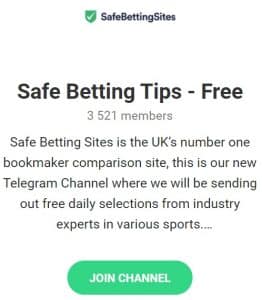 SafeBettingSites telegram