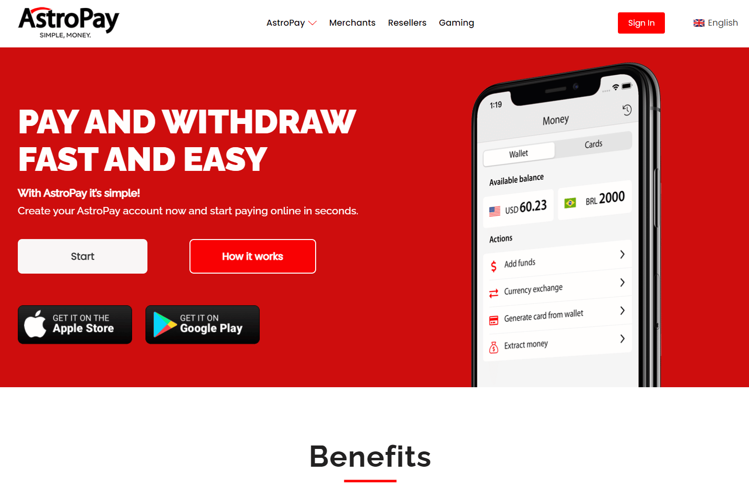 astropay card home page