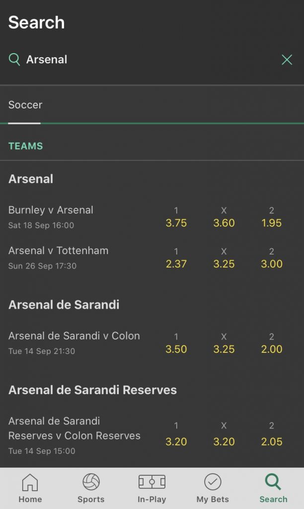 bet365 mobile betting