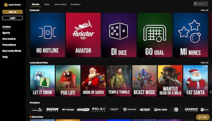 Lucky Block online casino in Japan