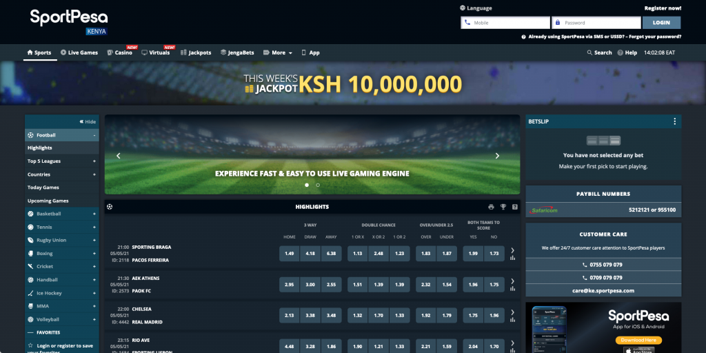 sportpesa kenya