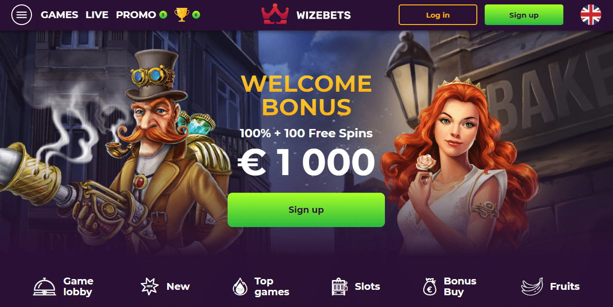 wizbets casino voor online gokken met ideal