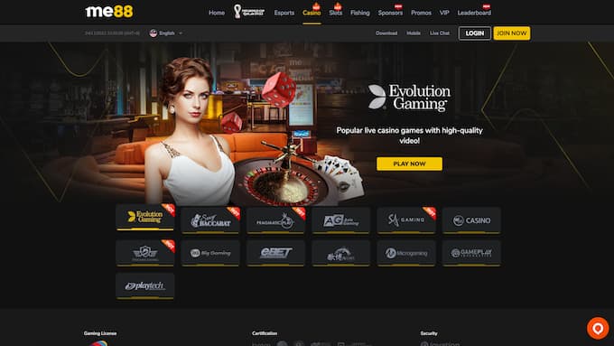 me88 online casino Singapore