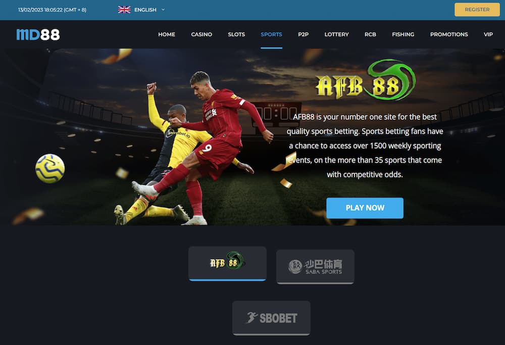 MD88 - top singapore sportsbetting site