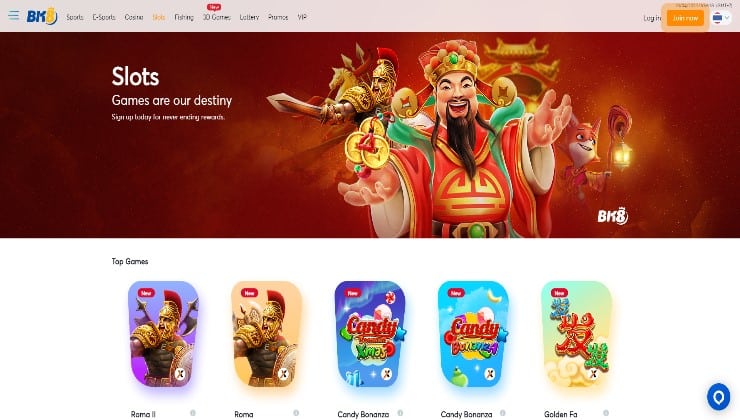 The BK8 online casino site