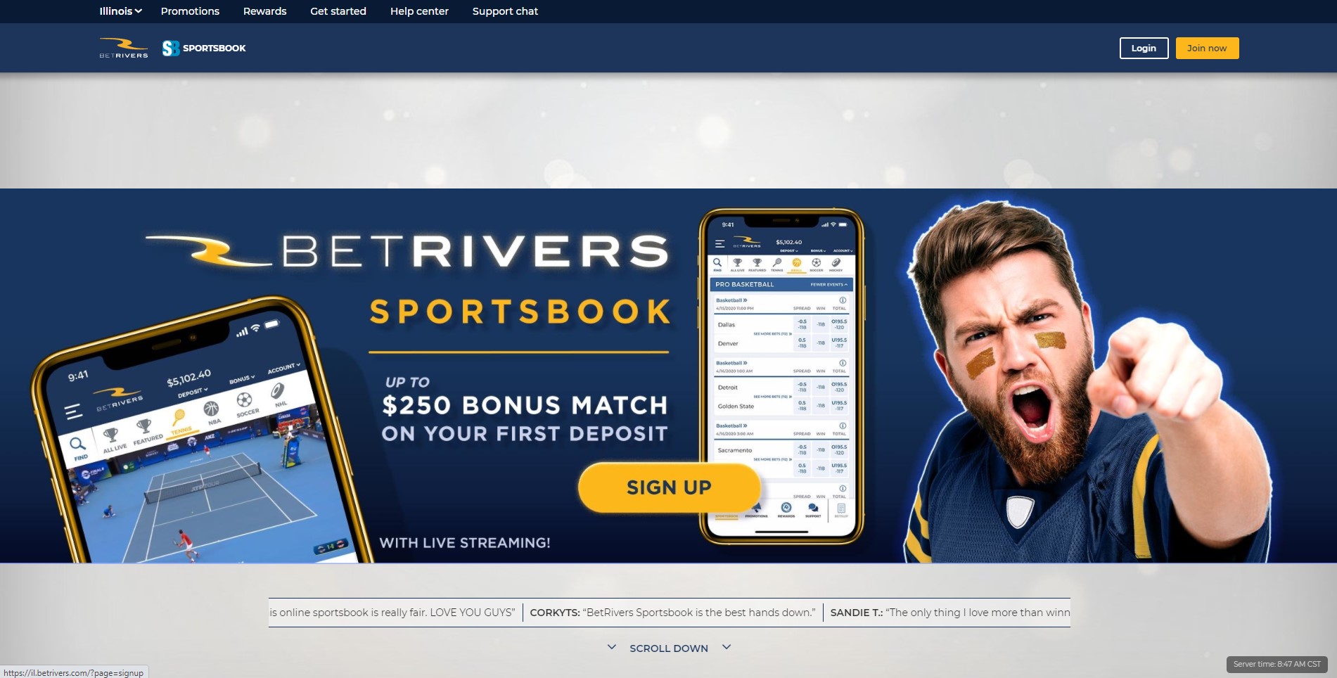 betrivers homepage