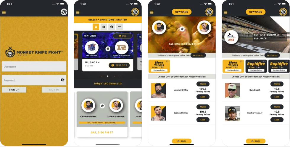 Monkey Knife Fight App