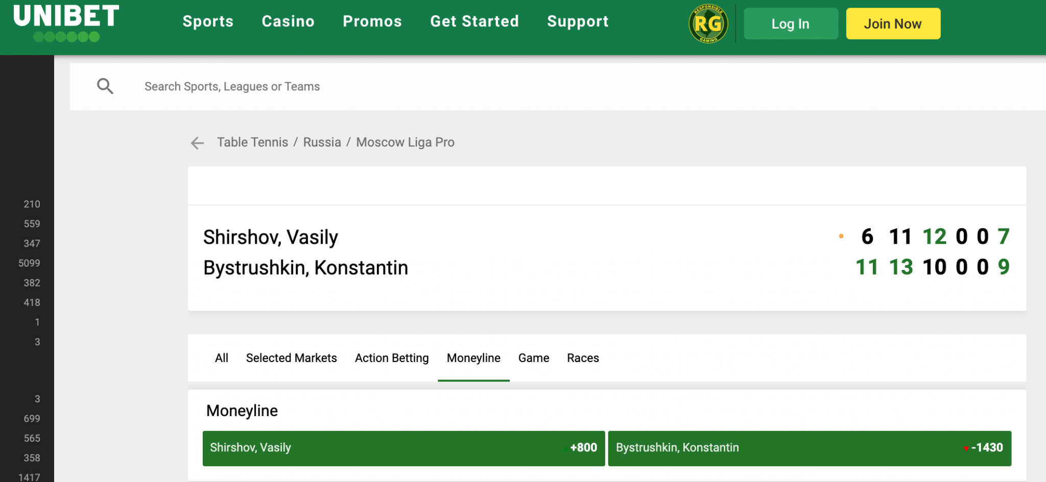 Best Table Tennis Betting Sites Online Top 10 Table Tennis Betting