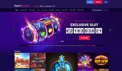 PartyCasino Home Page Free Bet Gallery