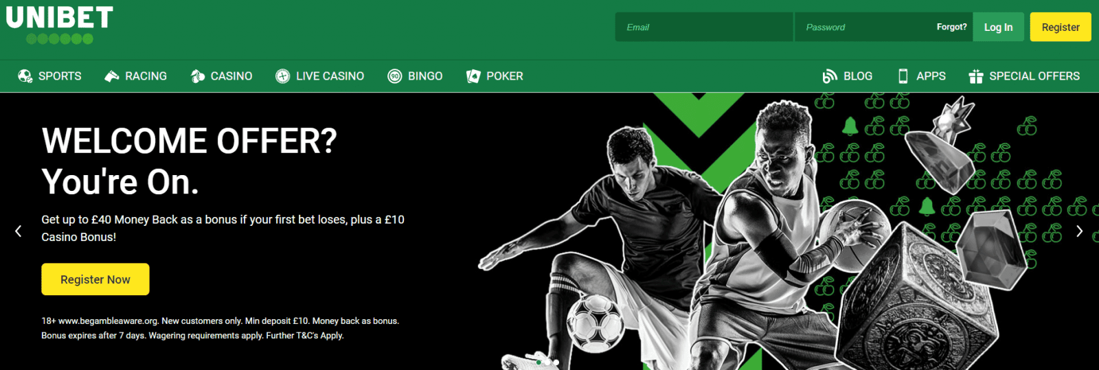 live streaming betting sites Unibet