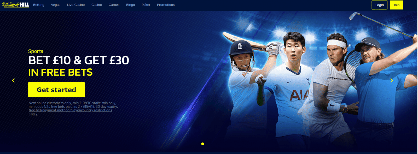 William Hill sports betting