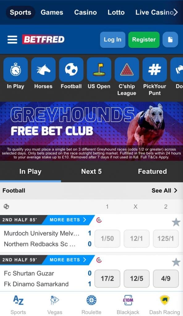 Betfred Mobile App