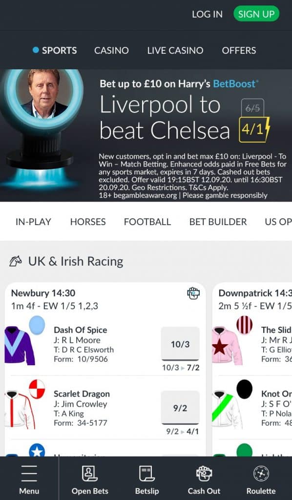 Betvictor Mobile Betting App