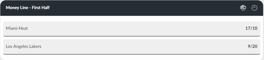 Basketball betting half betting