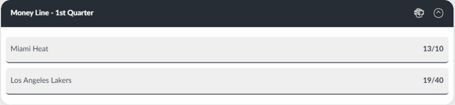 Basketball betting quarter betting