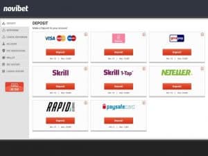 novibet payments
