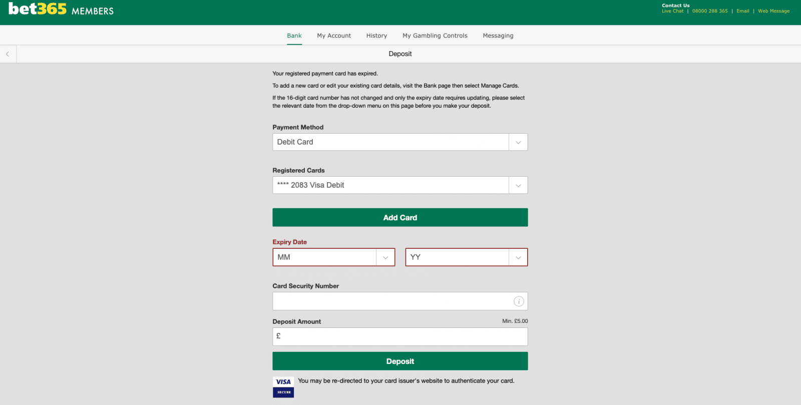 bet365 sign up