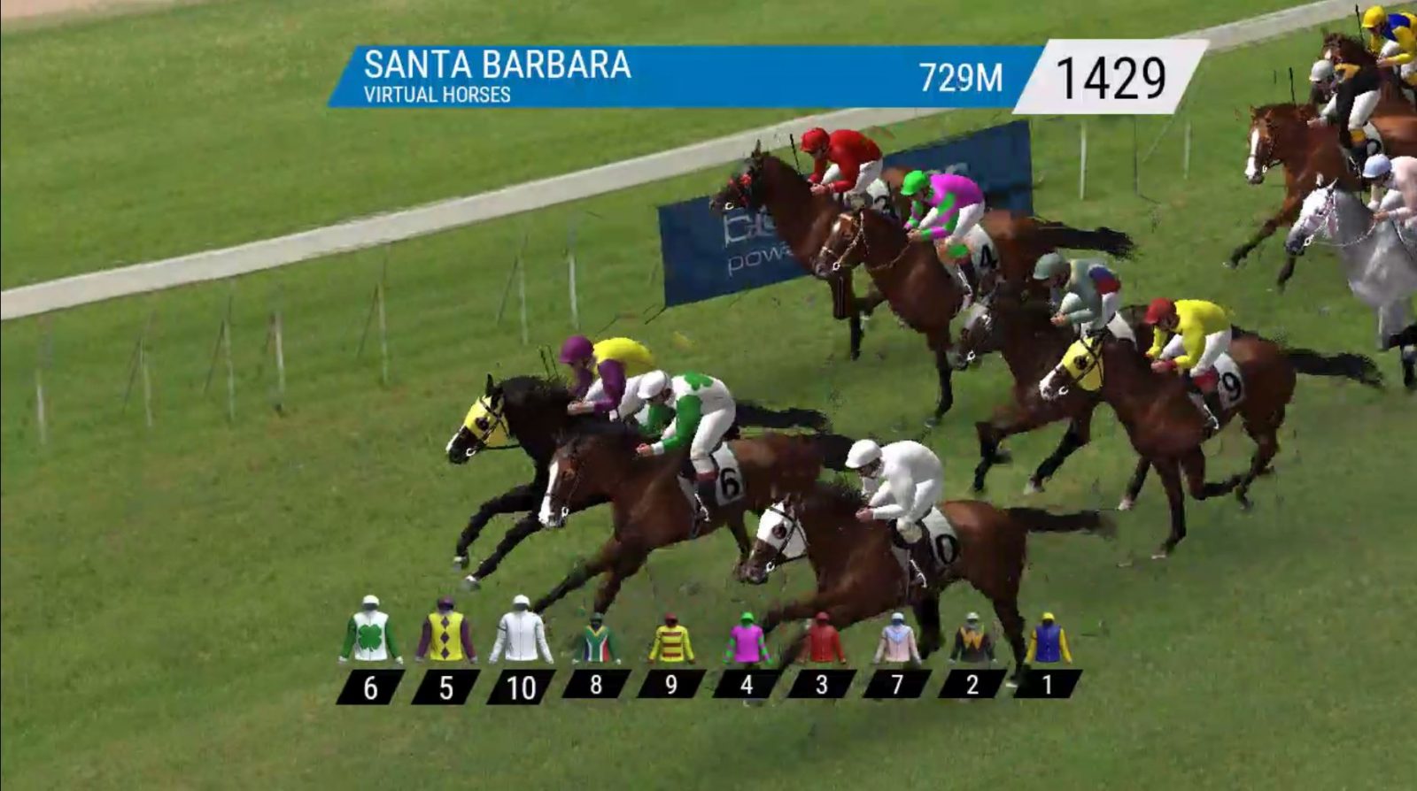 betradar virtual horse racing