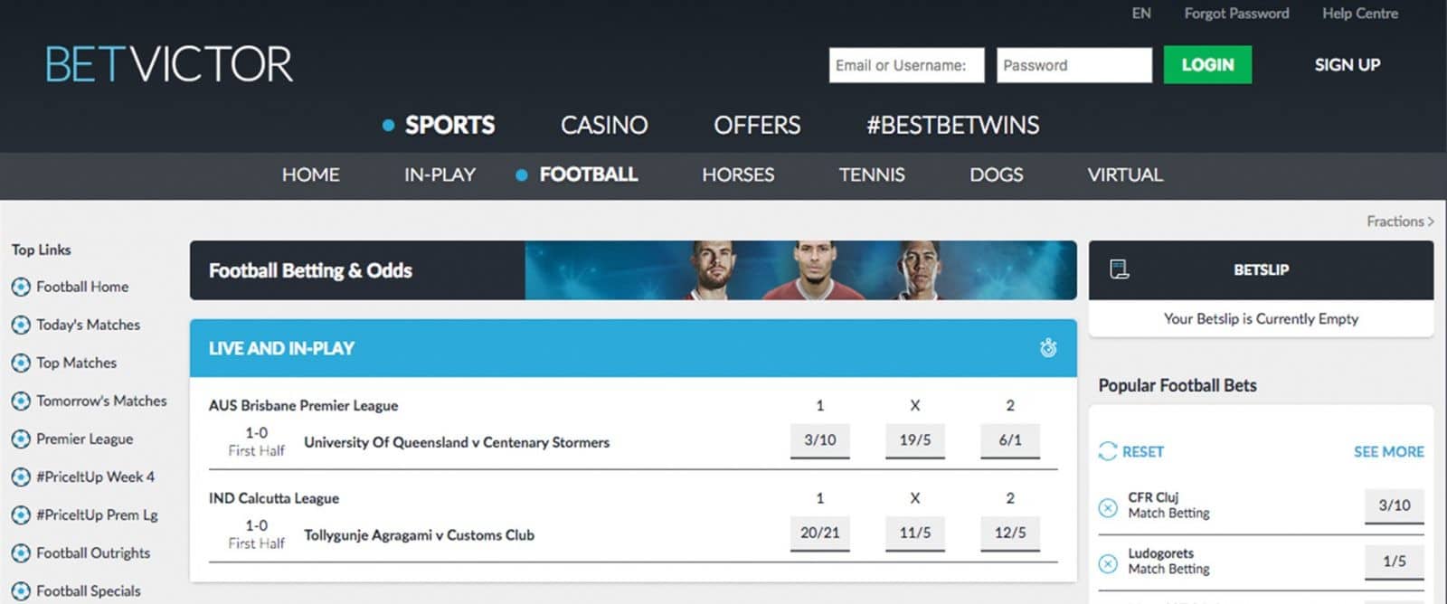 betvictor promo code