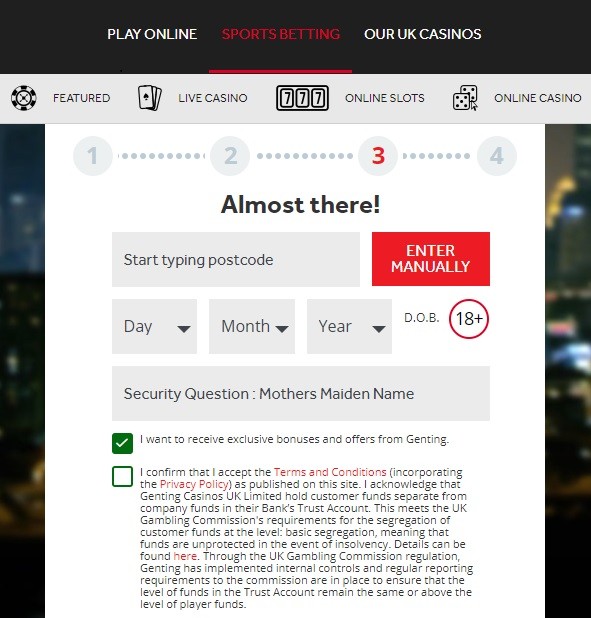 genting bet promo code