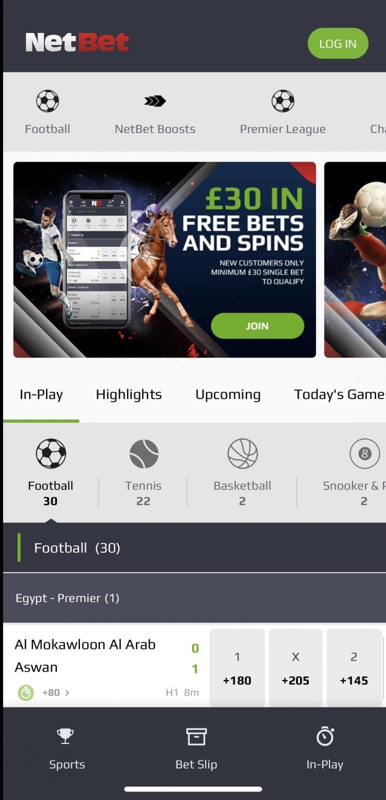 netbet home