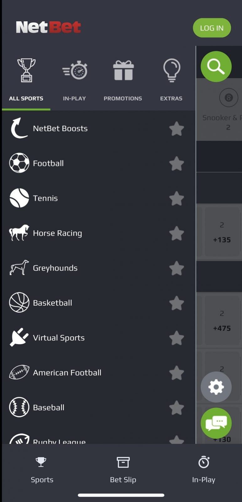 netbet selection