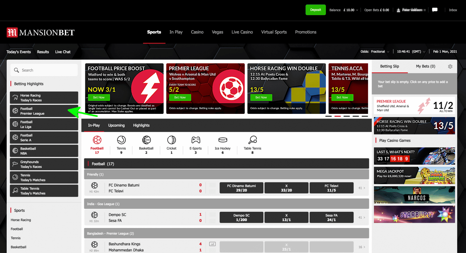 uk gambling sites