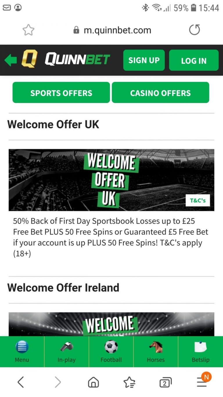 quinnbet close account
