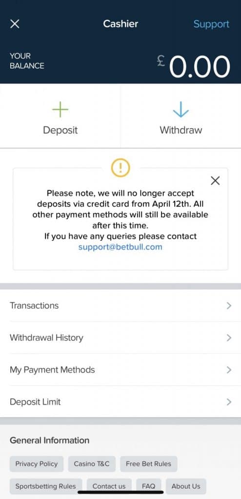 betbull app deposit