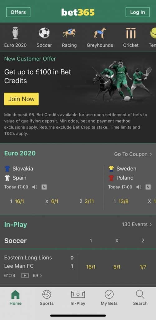 bet365 mobile app