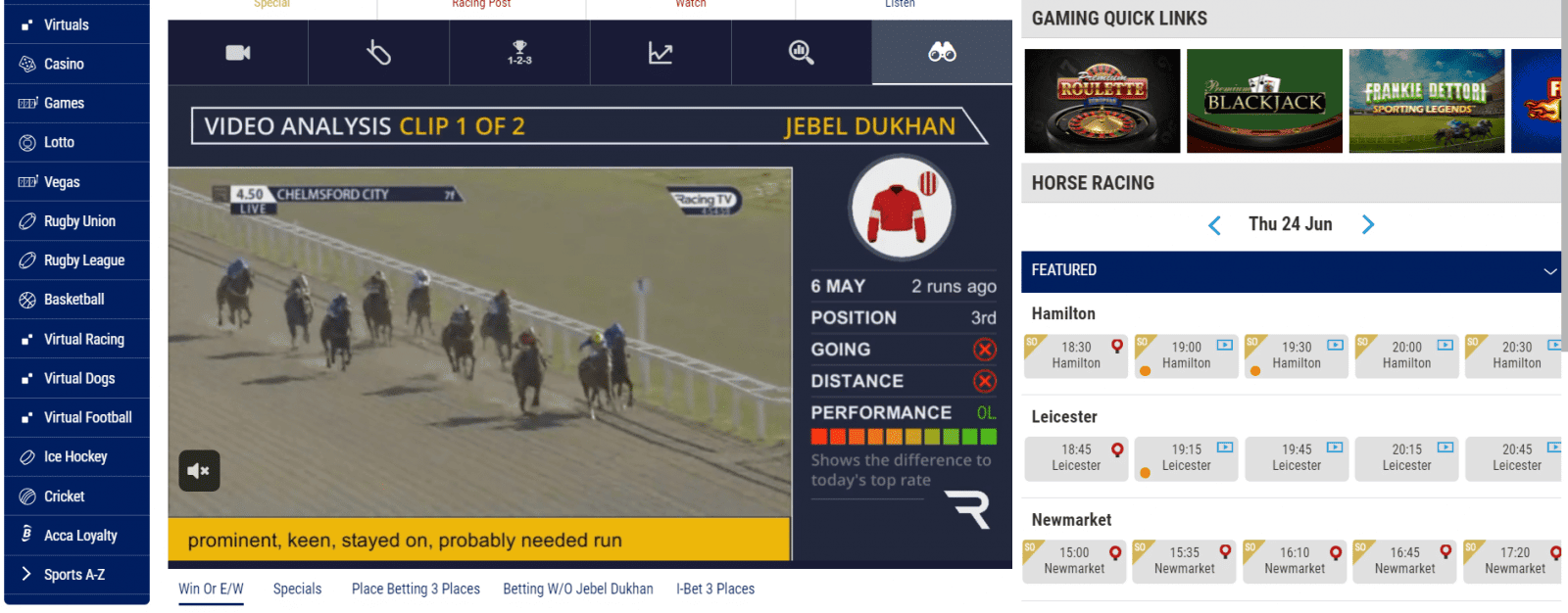 horse racing streaming - boylesports streaming