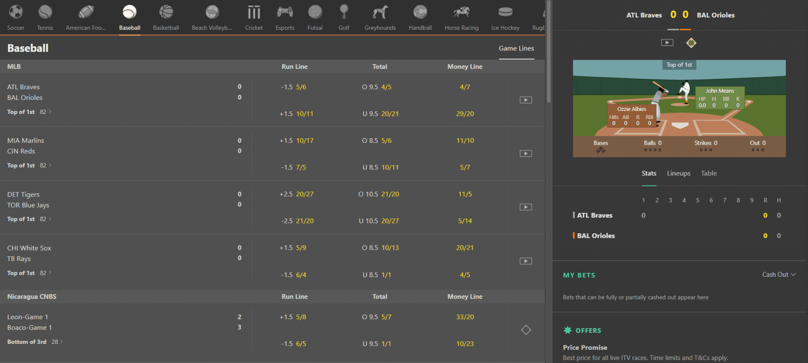 Bet365 vs Betfair - Bet365 live streaming