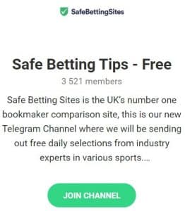 SafeBettingSites telegram