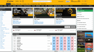 Betfair Exchange Home Page