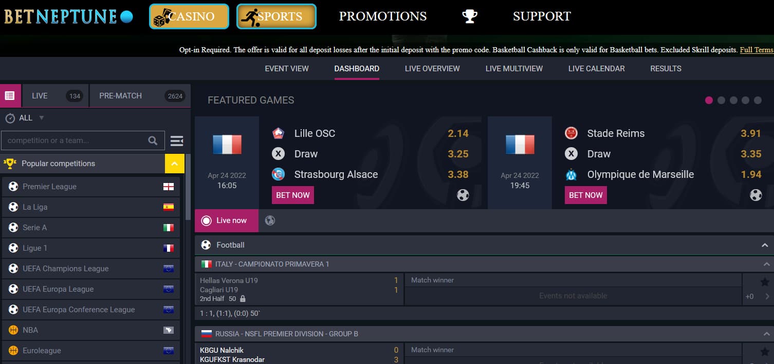 betneptune new betting site uk