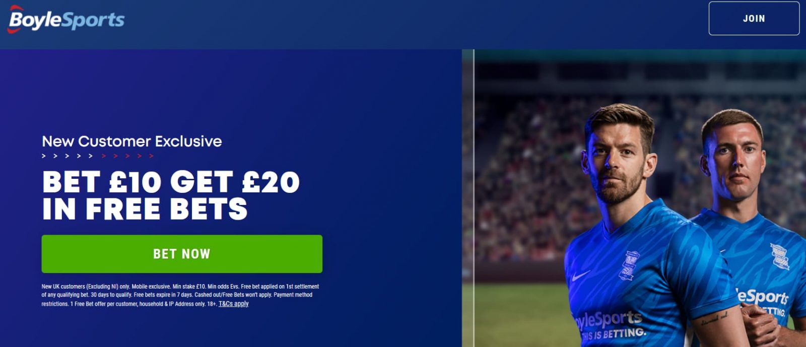 boylesports free bet