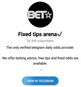 Fixed Tips Arena Telegram