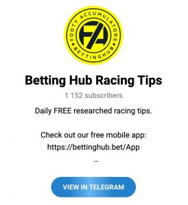 Betting Hub Racing Tips Telegram