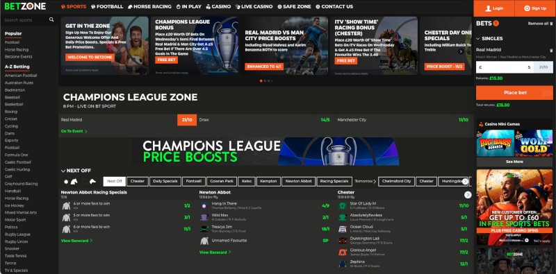 betzone screenshot 3